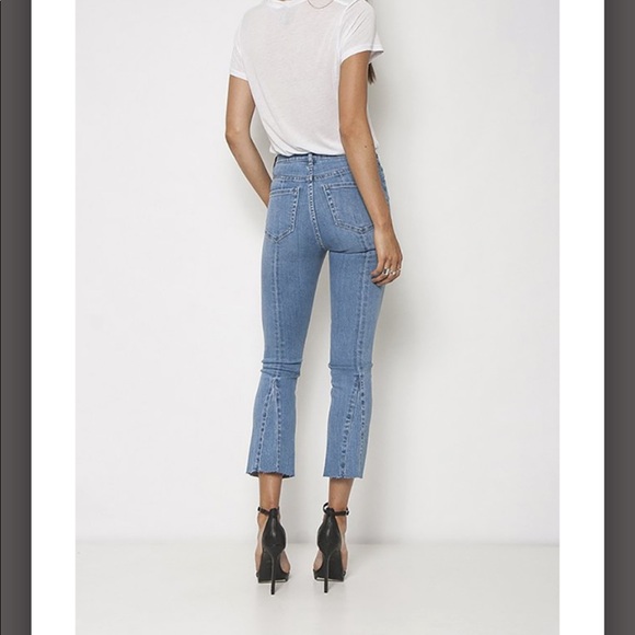 NEON BLONDE BOMBSHELL FLUTED JEAN - BAY CITY BLUES - Picture 6 of 7